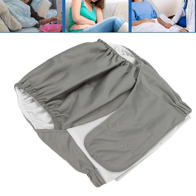 Pañal de tela para adultos buena absorción transpirabilidad impermeable ajuste adulto ECA