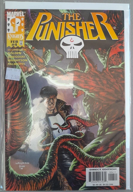 Punisher, the #4 MARVEL KNIGHTS Wrightson art! 1998 NM- well kept
