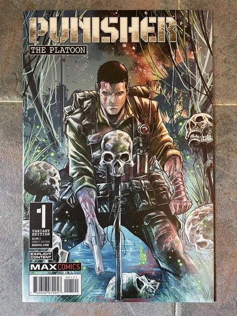 Punisher: The Platoon #1 - 2017. 1:25 Marco Checchetto Variant.