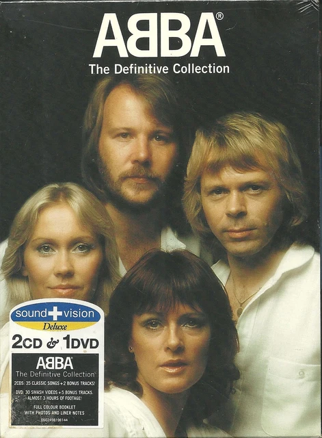 ABBA THE DEFINITIVE Collection 2 CD + DVD Sound + Vision NEU OVP Sealed ...