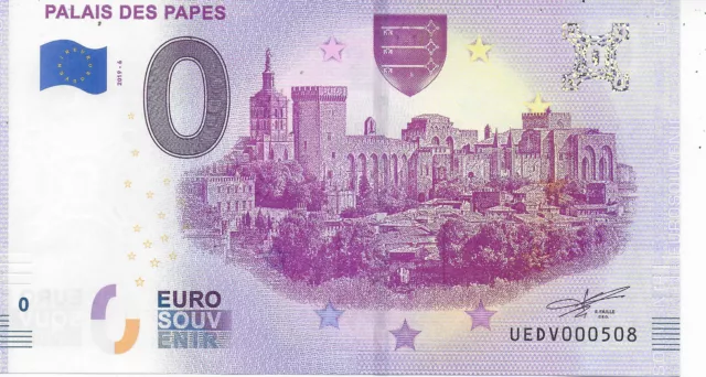 Billet 0 Euro 2019-6 Palais Des Papes