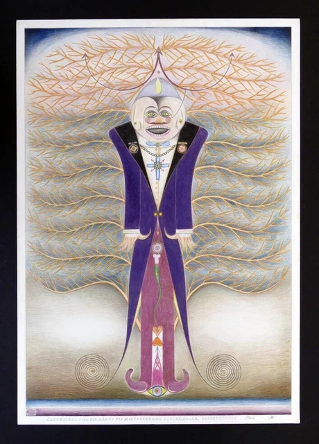 FRIEDRICH SCHRÖDER-SONNENSTERN, THEORIZYNUS - Zeichnung aus 1962 EUR 7.