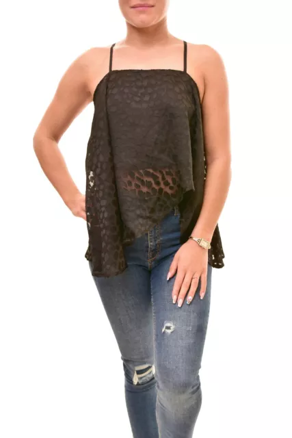 KEEPSAKE Womens Top Sleeveless Lovers Elegant Stylish Black Size S