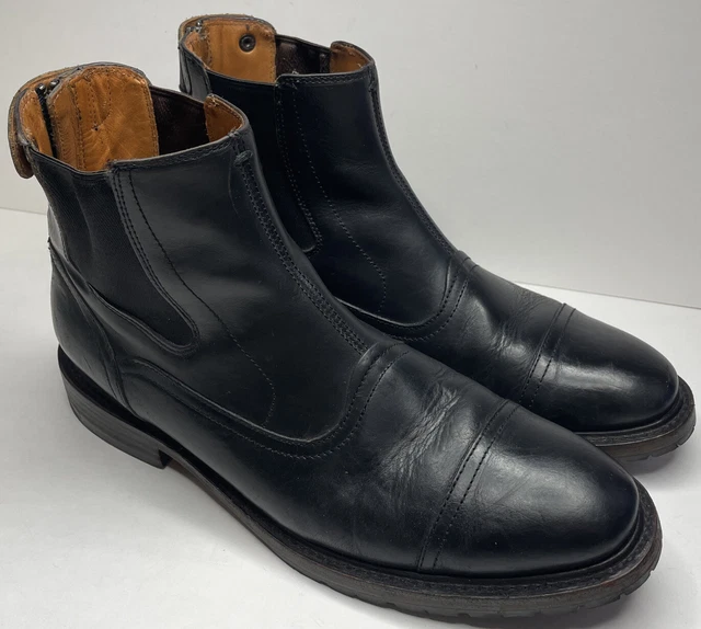 Ariat Two24 Merritt English Paddock Inspired Chelsea Boots Men’s 9.5 D Black
