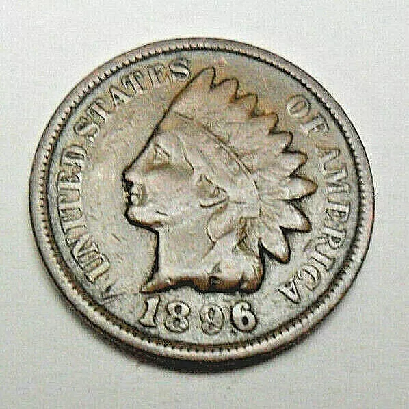 1896 P Indian Head Cent Penny *AG OR BETTER*  **FREE SHIPPING**