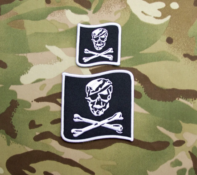 USN Seal Team 6 DEVGRU GOLD SQUADRON Cross LION Embroider Hk/Lp Patch (Lot x5) e
