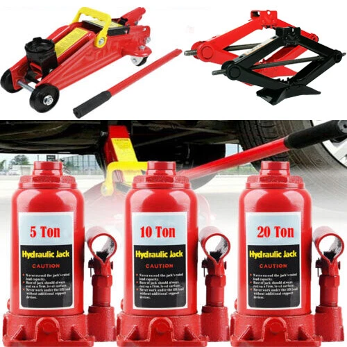 HYDRAULIC BOTTLE FLOOR Trolley Jack Lifting / Scissor Jack /Heavy Duty