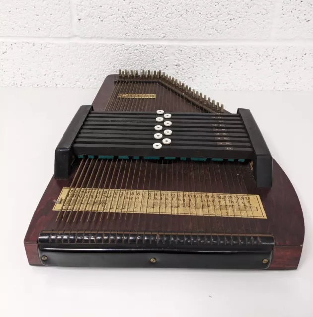 VINTAGE WOODEN AUTOHARP 32 String Instrument 50.00 PicClick UK