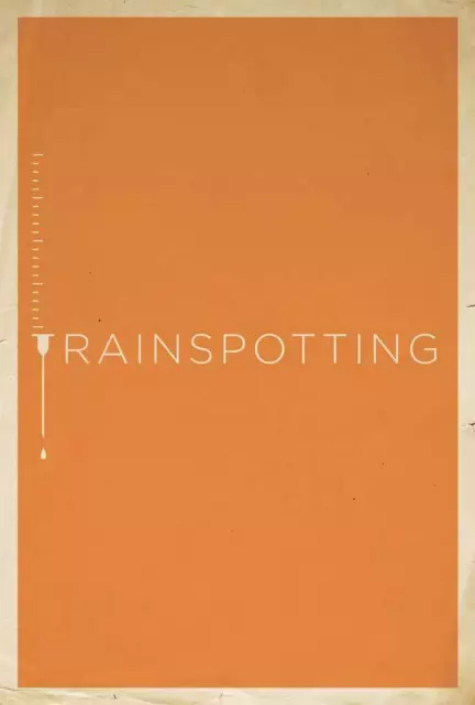 Póster de película - Trainspotting, arte antiguo moderno mínimo retro, 3 tamaños 2