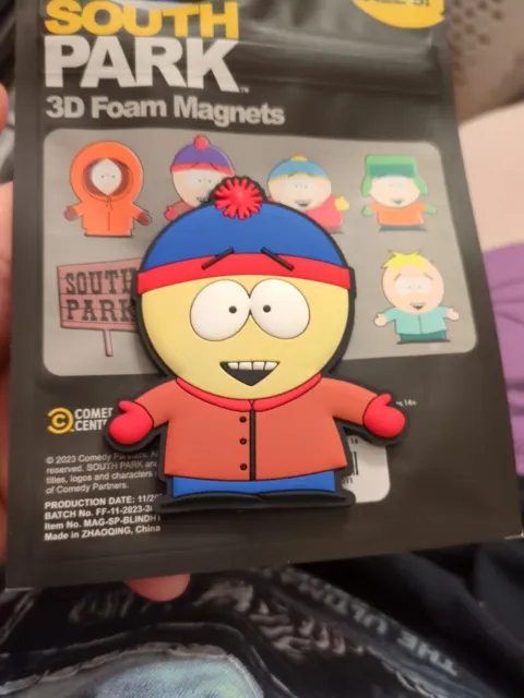 Stan South Park Surreal Entertainment 3D foam magnet