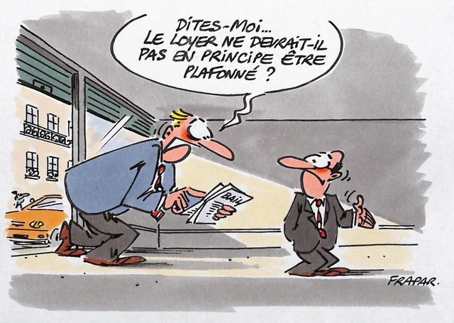 [HUMOUR - PRESSE] François FRAPAR : Le bail et le loyer, DESSIN ...