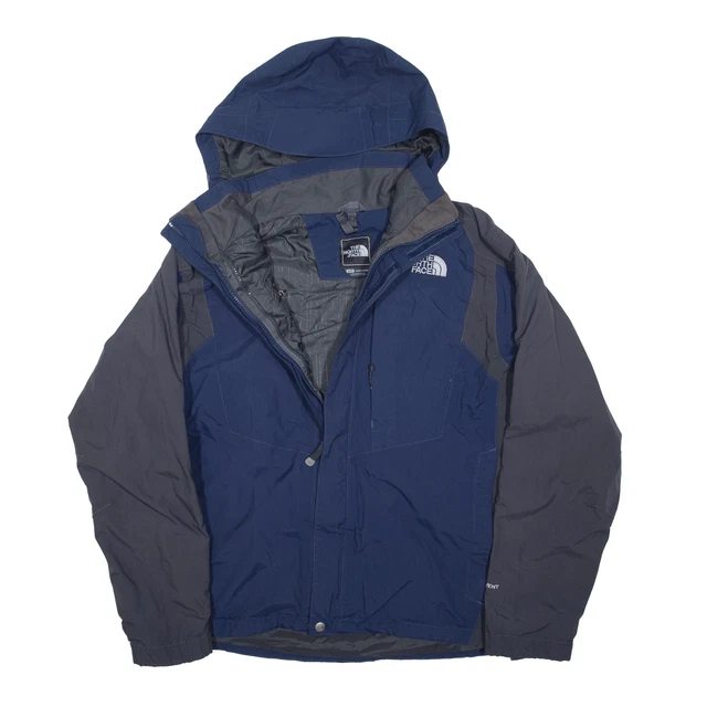 THE NORTH FACE Hyvent Rain Jacket Blue Nylon Mens M