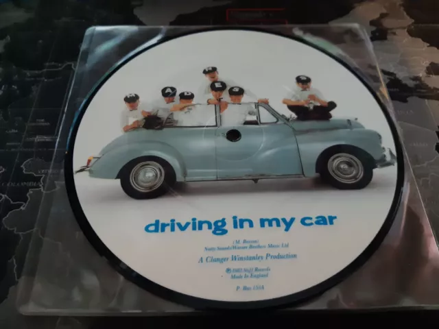 MADNESS Driving In My Car - 7" Single (PICTURE DISC) Stiff 1982
