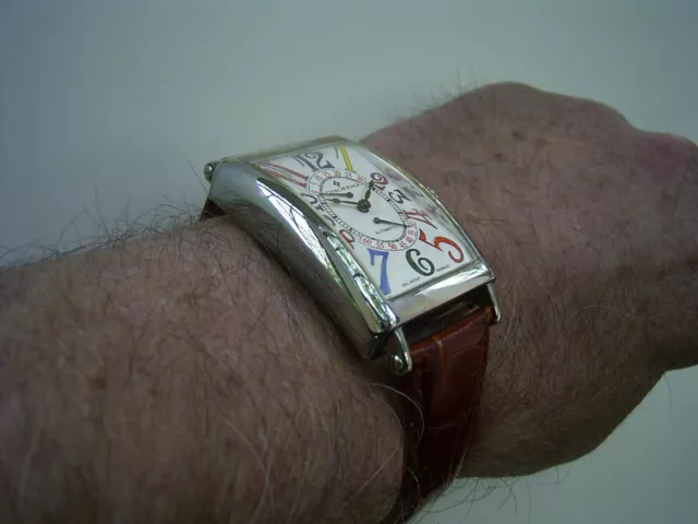 Rare Jumbo Theorema Springtime Banker`s Watch Automatic