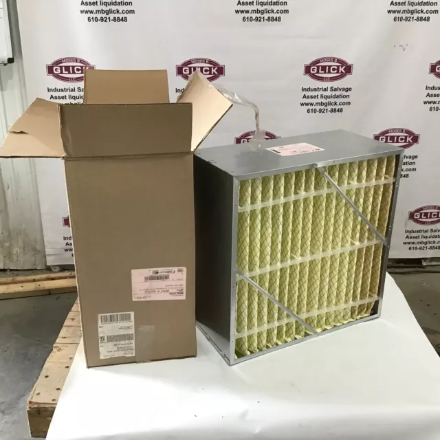 Glassfloss ZPS24241295BO Z-PAK MERV 14 Cartridge Air Filter Hepa 24 x 24 x 12