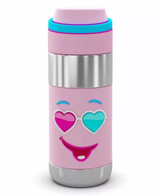 Acier Inoxydable Sipper Eau Bouteille Étanche & sans Bpa Pour École Enfant 410ml