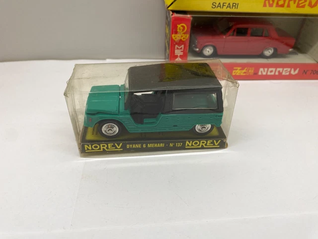 NOREV PLASTIQUE N° 16 Citroen 2 Cv Fourgonette Pub Machines A Laver Laden / 1/43 EUR 25,00