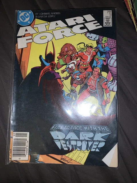 Atari Force #5 Newstand Mark Jewelers DC Comics 1984