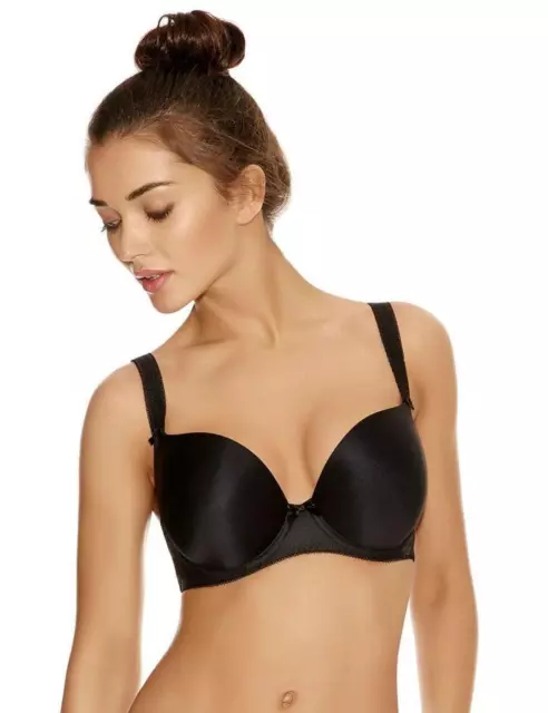 Freya Deco Plunge Bra 4234 Underwired Lightly Padded Womens Padded Bras