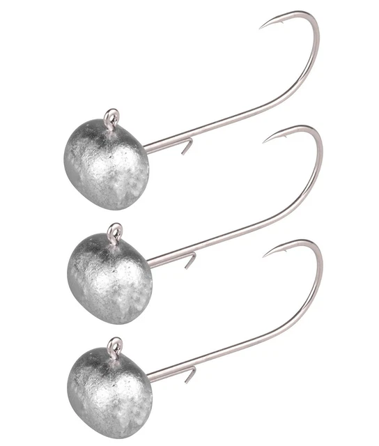 Spro Football Jighead Jig 22 - 3 Jighaken, Jigköpfe, Bleiköpfe, Jig Haken