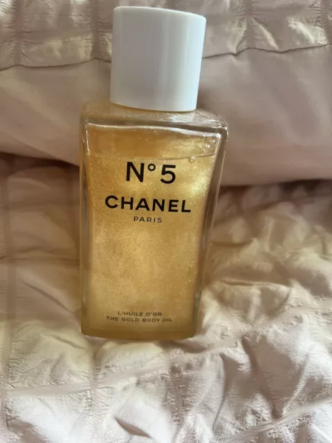 No5 Chanel The Gold Body Oil - 250ml - - SOLD OUT EVERYWHERE - RRP: £85