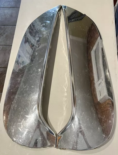 1962 Chevrolet Impala Stainless Foxcraft Fender Skirts CWS-62 Biscayne Bel Air 1962 Chevrolet Impala Stainless Foxcraft Fender Skirts CWS-62 Biscayne Bel Air