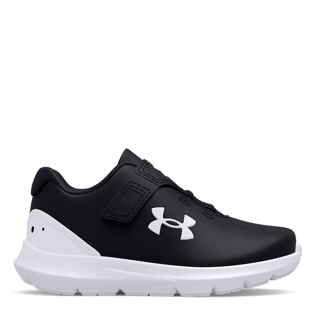 Under Armour Boys BINF Surge 3 AC Trainers Sneakers Hook and Loop Sports Shoes
