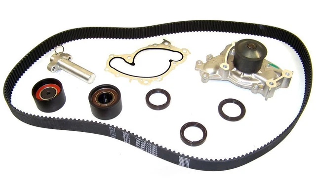 Engine Timing Belt Kit with Water Pump-DOHC, Eng Code: 1MZFE, 24 Valves DNJ
