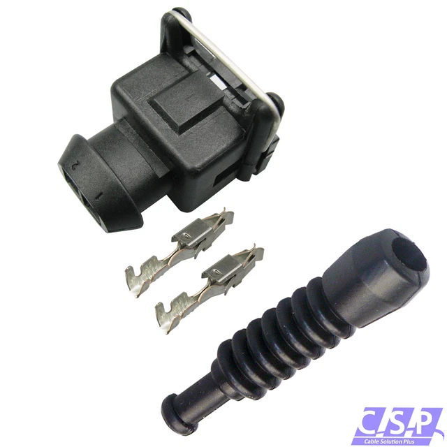 REPARATURSATZ 2-POLIG JPT Stecker Buchse TE 828657-3 und ...
