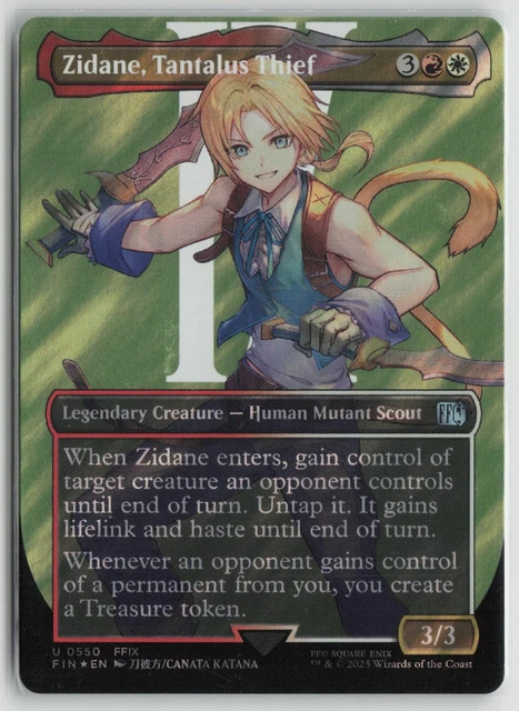 ZIDANE TANTALUS THIEF NM Borderless Surge Foil MTG Final Fantasy Japanese  Magic $4.00 - PicClick