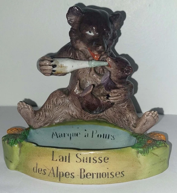 Rare Marotte Ours Vintage - Objet De Collection