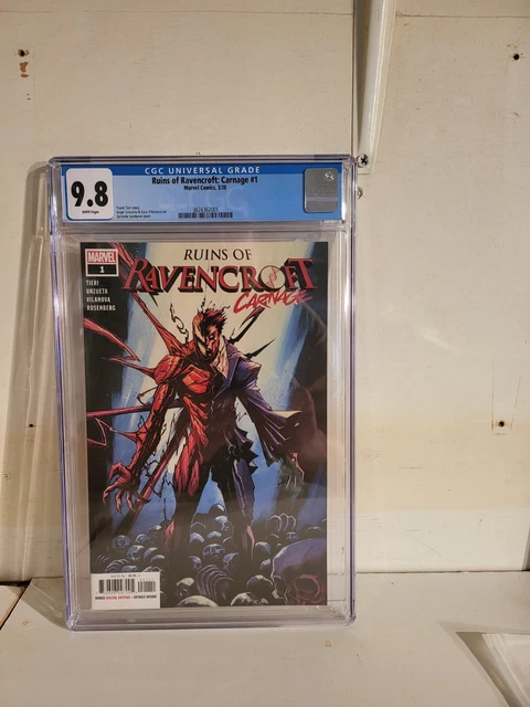 Ruins of Ravencroft: Carnage #1 (2020) Marvel White Pages CGC 9.8
