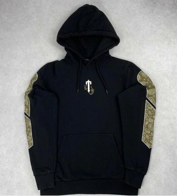 TRAPSTAR ART OF War Paisley 2.0 Hoodie Hoody Medium Black - New & Free ...