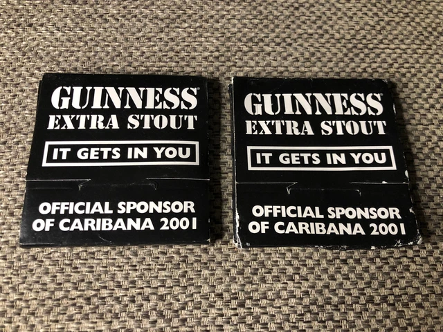 GUINNESS COLLECTABLES/ MEMORABILIA 2 X Condoms Very Rare Items Caribana ...