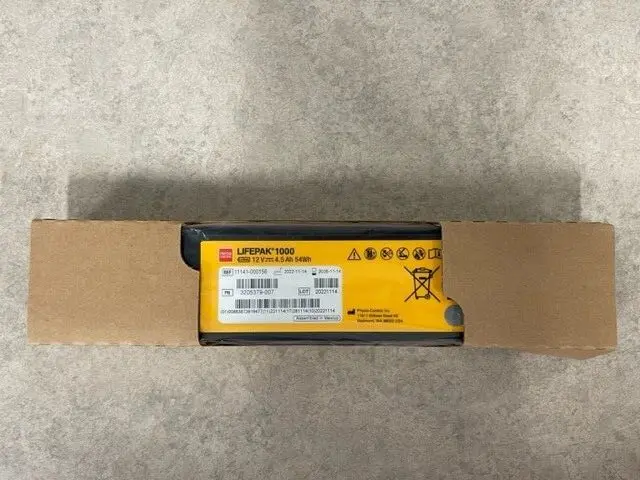 Physio-Control LIFEPAK 1000 AED Replacement Battery - BRAND NEW