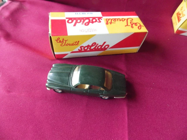 Jaguar Xj 12 Berline 1978 Solido Reedition Hachette - 1/43Eme En Boite
