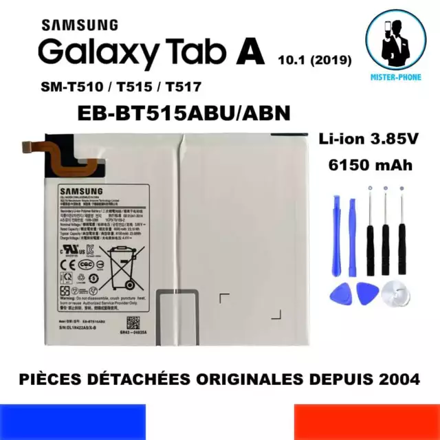 Original Battery Galaxy Samsung Tab 10.1 Eb-Bt515Abu Sm-T510 Sm-T515 Sm-T517 Oem