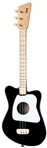 Loog LGMIK Mini Acoustic Guitar 3-String Guitar for Children Black FREE SHIPPING