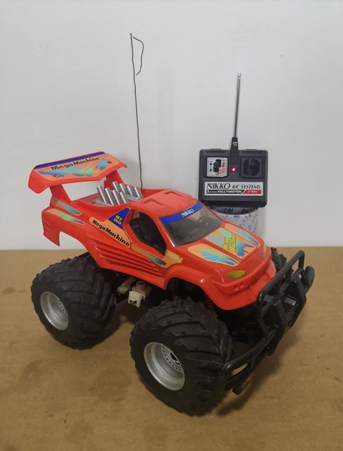 NIKKO RC MEGA Machine Vintage Monster Truck Rc Auto 1 14 Testata