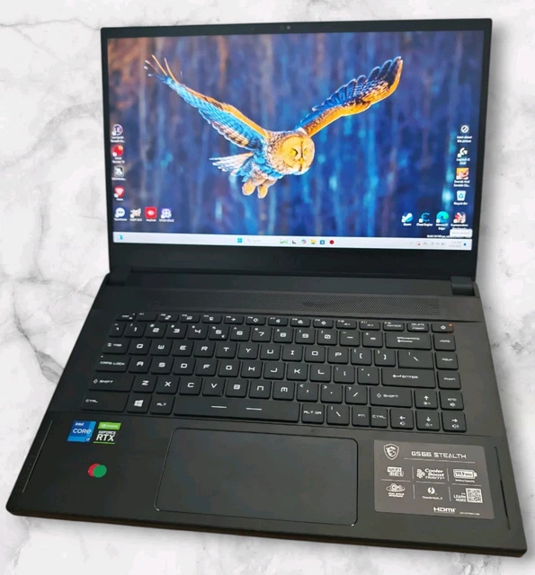 MSI GS66 STEALTH Gaming Laptop i7 11800H 32GB RAM 512GB SSD RTX