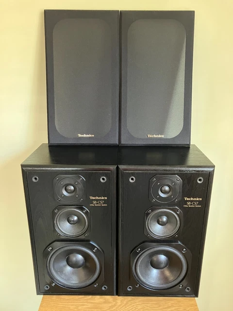 TECHNICS SB-CS7 3 Way Loudspeaker System in Black Ash finish – Dating ...