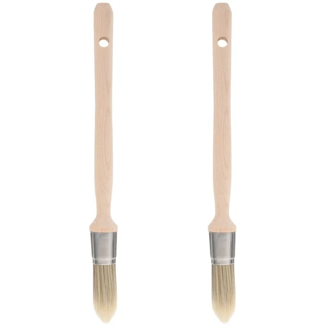 2pcs Trim Brush Edge Painting Tool Trim Paint Brush Paint Trimmer Edger Trim