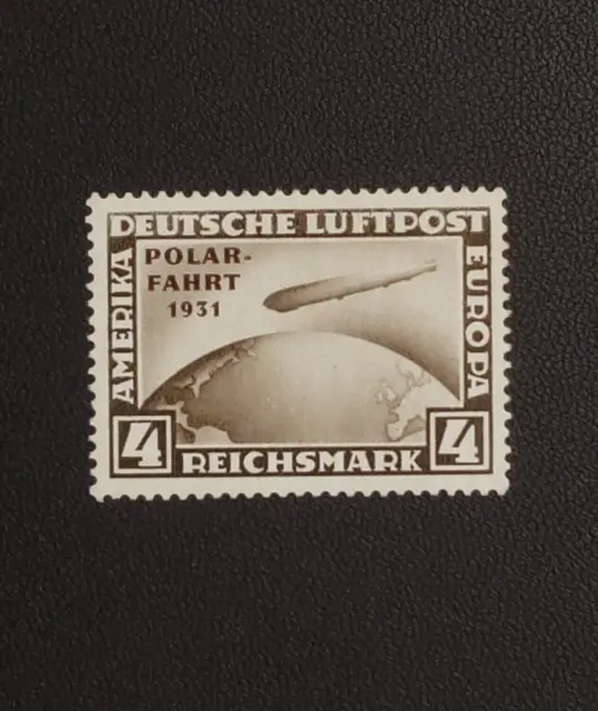 Deutsches Reich Polarfahrt aus 1931 MiNr. 458 postfrisch** + doppelt signiert