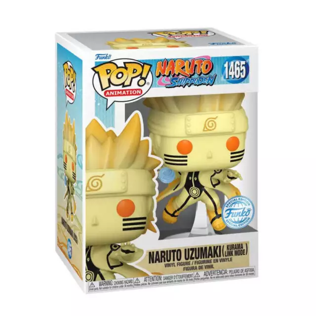 Funko Pop! Naruto Shippuden - Naruto Uzumaki (Kurama Link Mode) #1465