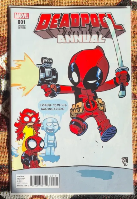 Deadpool Annual #1 Skottie Young Variant Marvel