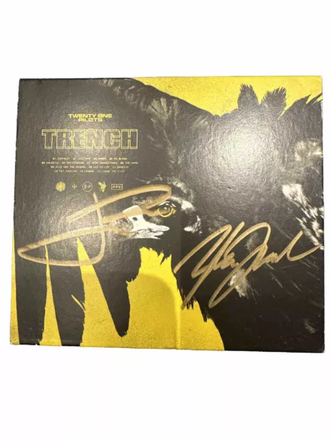 HAND SIGNED - Twenty One Pilots - Trench CD