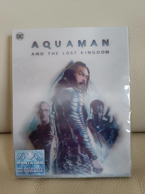AQUAMAN AND THE Lost Kingdom Manta Lab Double Lenticular 4K Blu - Main Image