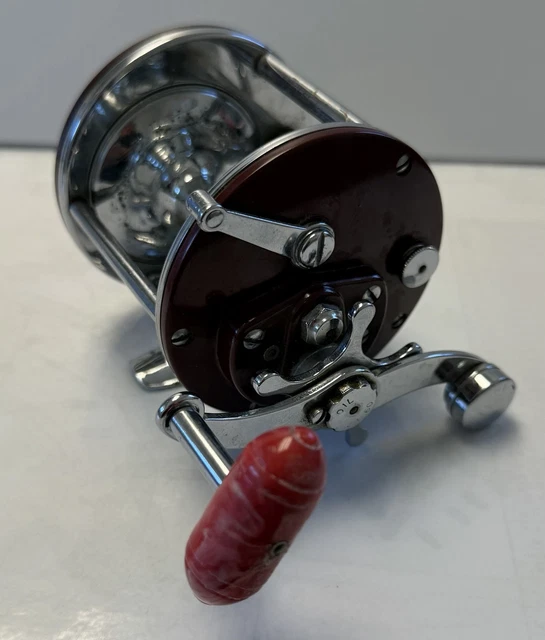 1952 j.c higgens fishing reel 400 Vintage J.C. Higgins for Sears Atomic Age Midsize Spinning Reel