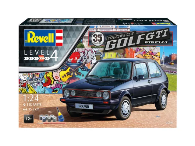 REVELL 1:24 5694 35 anni VW Golf GTI Pirelli EUR 33,29 - PicClick IT