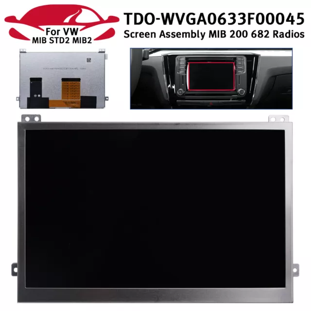 6.5'' Touch Screen Display For VW Skoda MIB STD2 200 680 600 TDO-WVGA0633F00045